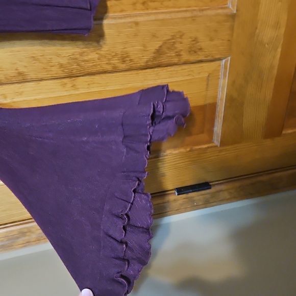 Free People So Dramatic Plum Bell Sleeve Top - Picture 7 of 11